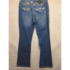 Miss Me Jeans 33x32 Y2K Mid-Rise Bootcut Dazzling Southwest Women Size 14